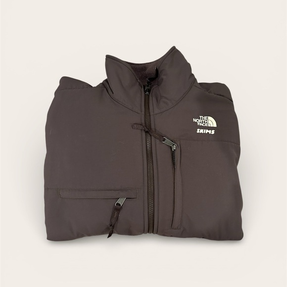 The North Face Skims Denali (Phoenix color) Brown Fleece Jacket - Picture 3 of 5